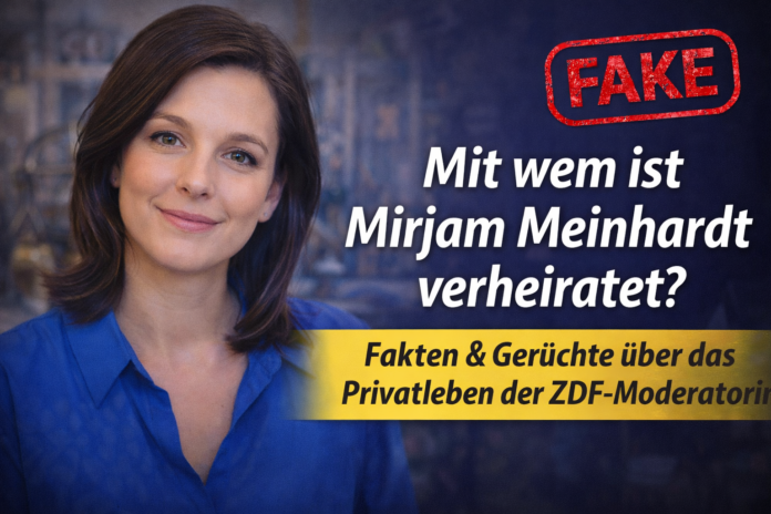 Mit wem ist Mirjam Meinhardt verheiratet