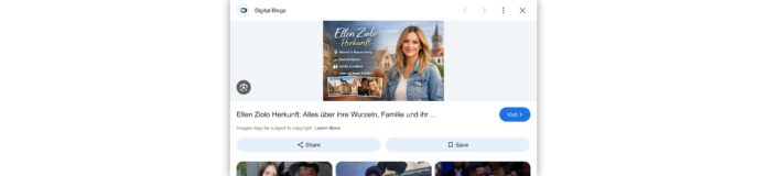 ellen ziolo herkunft